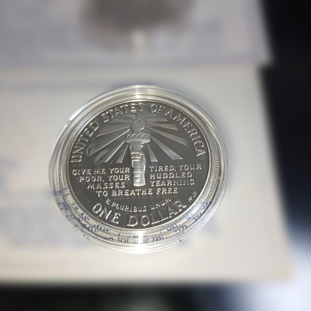 B*M様 1986年 アメリカ銀貨2枚セット