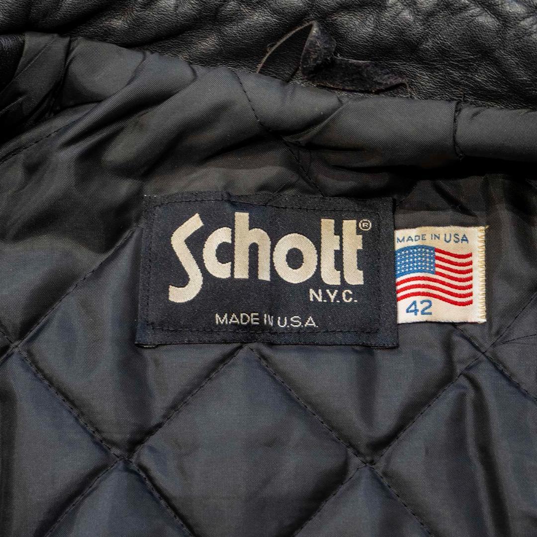 Schott（ショット） / シングルライダースジャケット 641Q