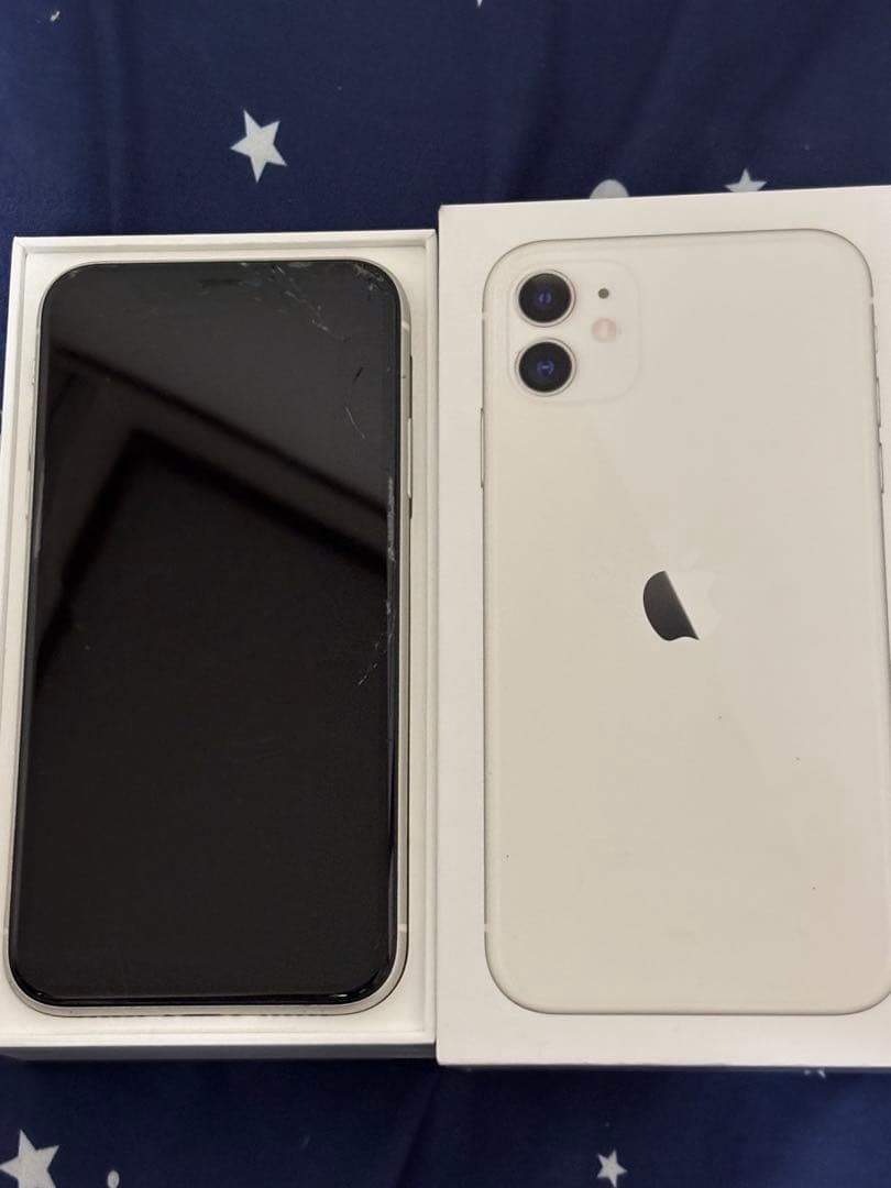 Apple iPhone 11 ホワイト 本体 ジャンク品