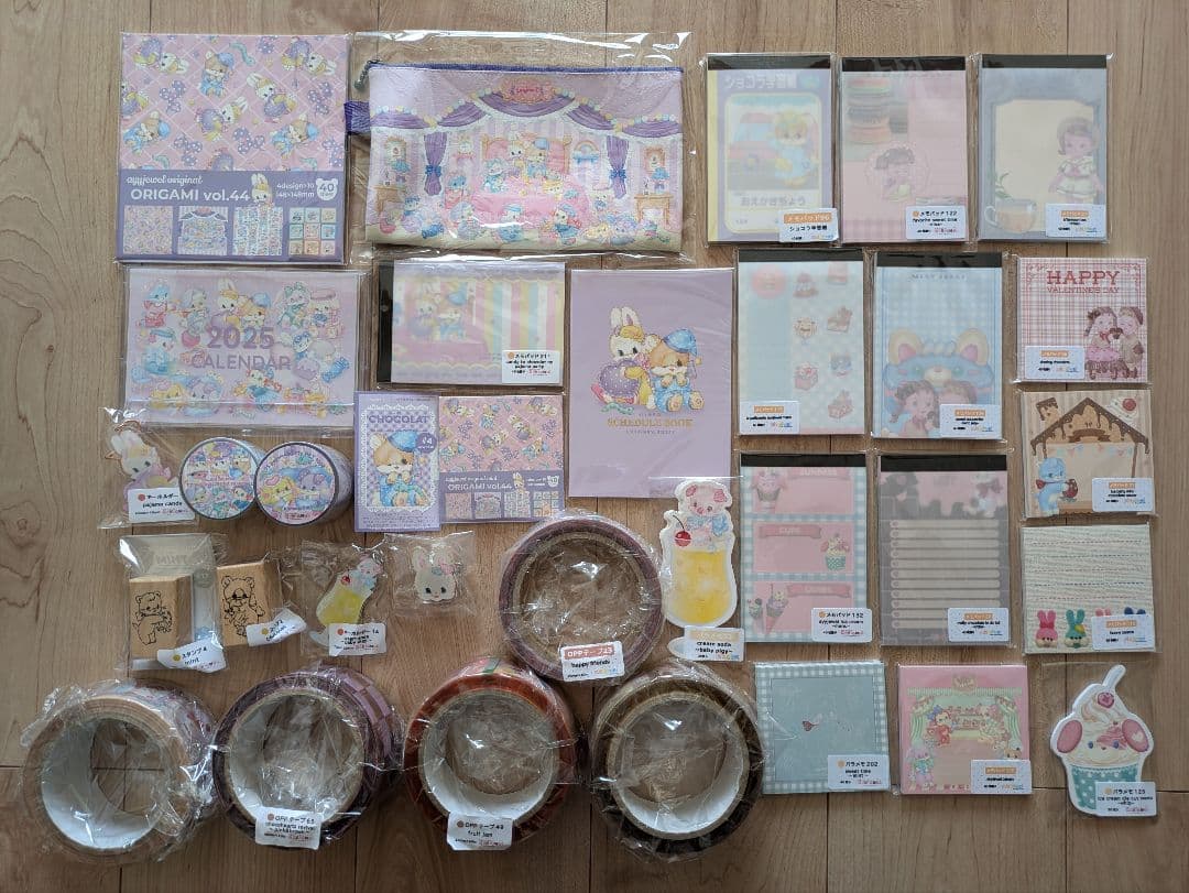 メモ帳　oppテープ　ayyjewel　折り紙　紙もの