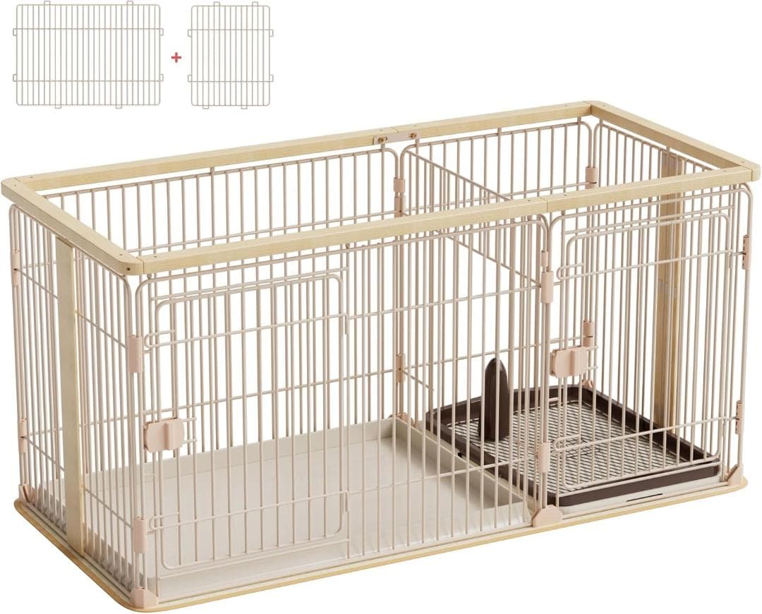 【新品・未開封】WWI 犬用 ケージ ペットサークル 室内サークル 大型 わんこ