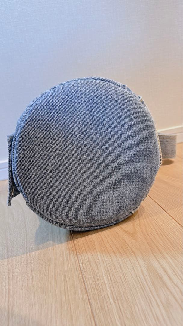 SAYO デニムリメイク 小型犬猫用バケツ型キャリーバックルシアンエサヨ