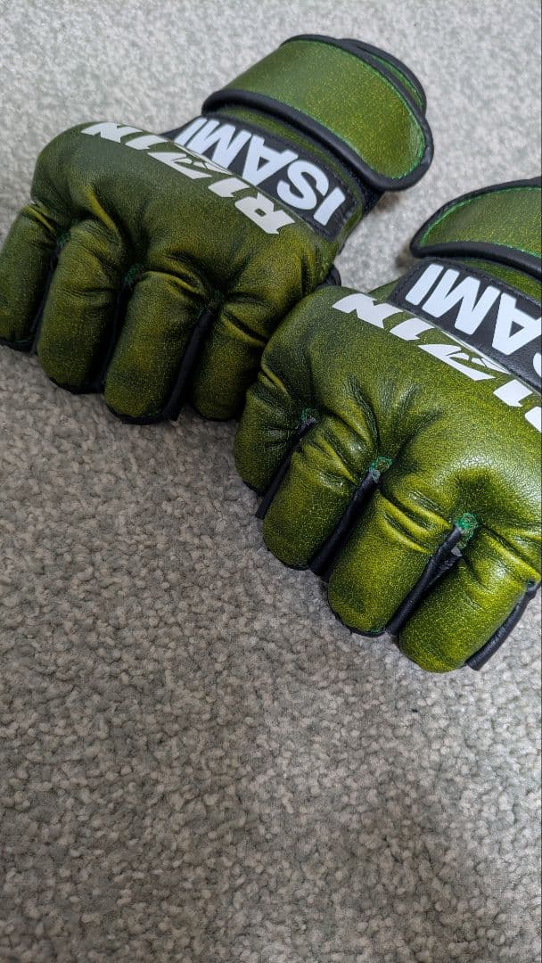 【綾菜】RIZINオープンフィンガーグローブ