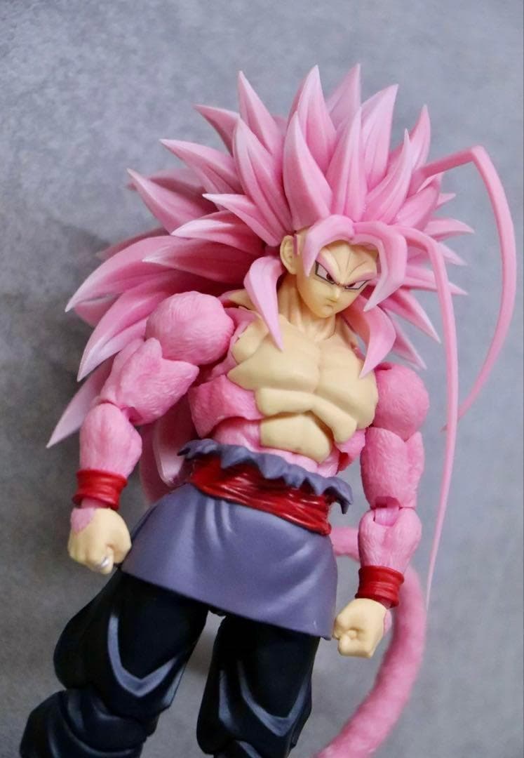 絶版品！海外限定S.H.フィギュア ゴクウブラック スーパーサイヤ人ロゼ5