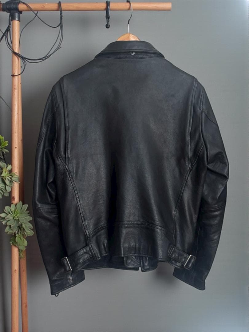 Yohji Yamamoto POUR HOMME シングルライダースジャケット