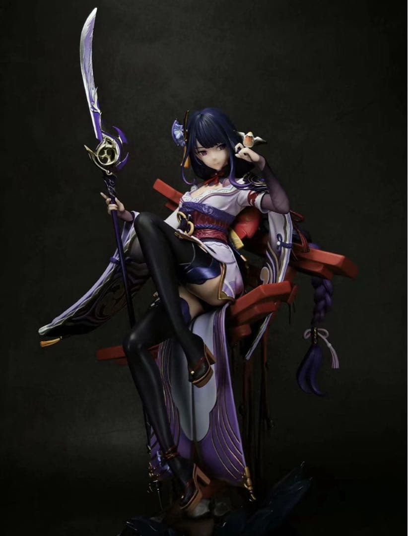 原神 雷電将軍 Jigenworld A版 フィギュアガレージキットスタチュー