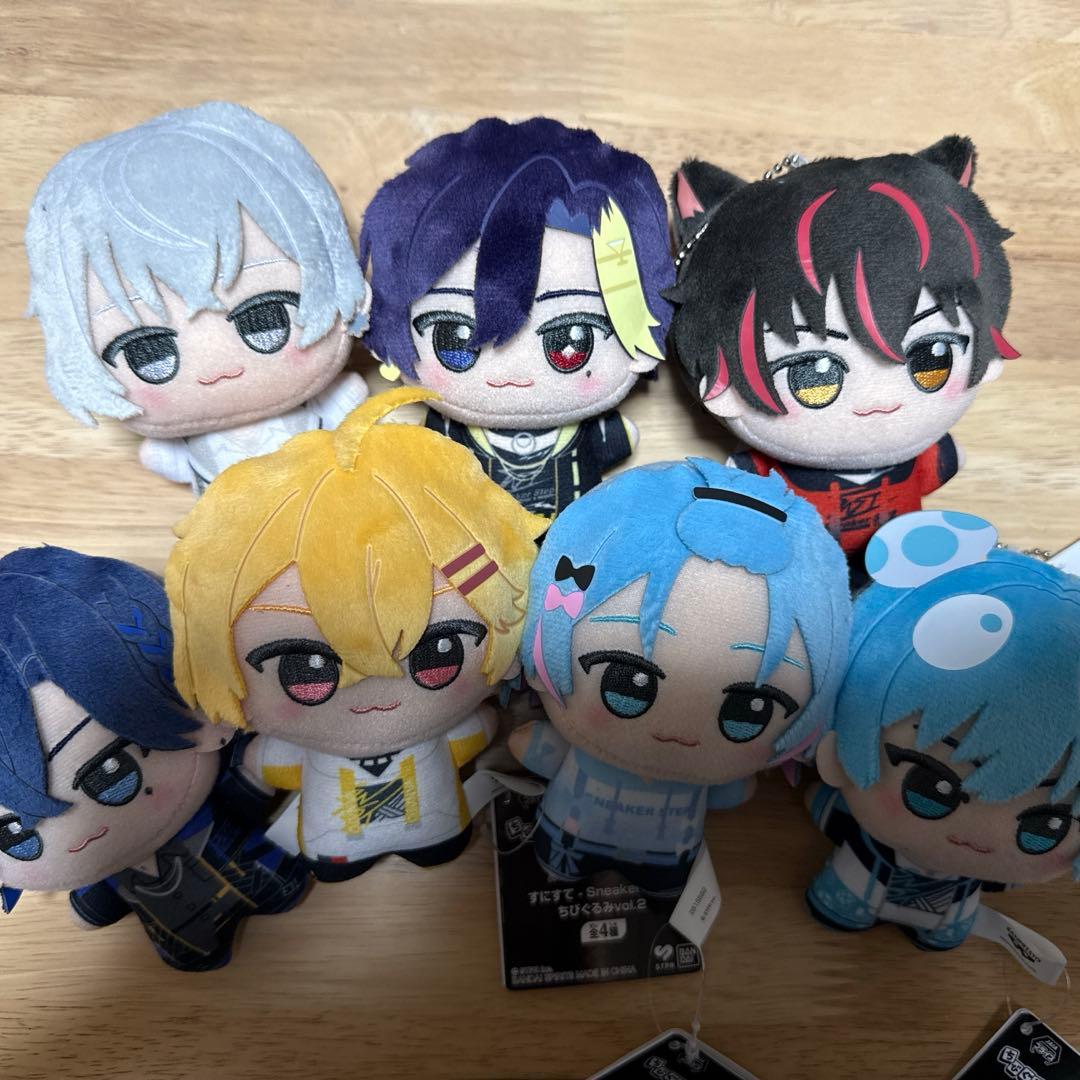 すにすて SneakerStep ちびぐるみ 7点セット