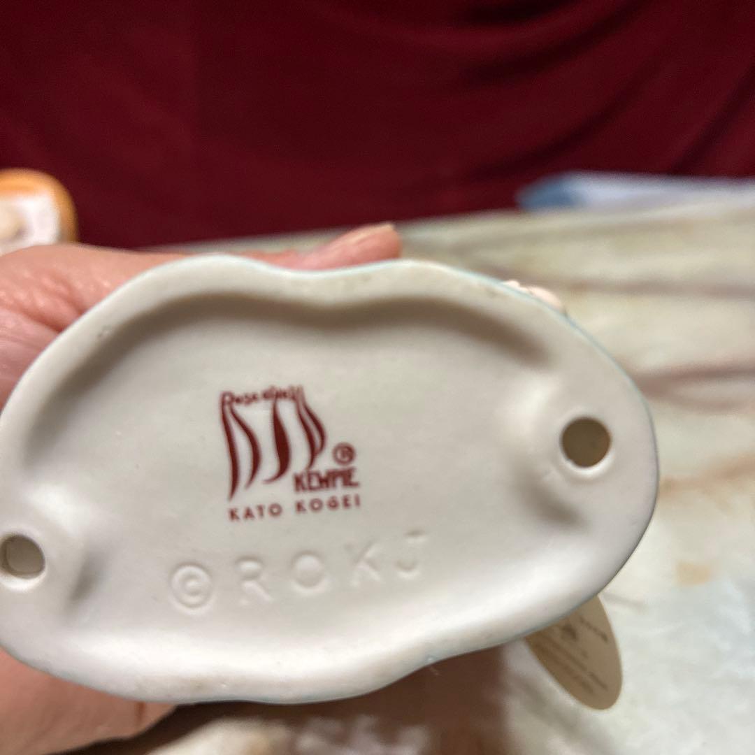 加藤工芸　陶器　キューピー　3体セット