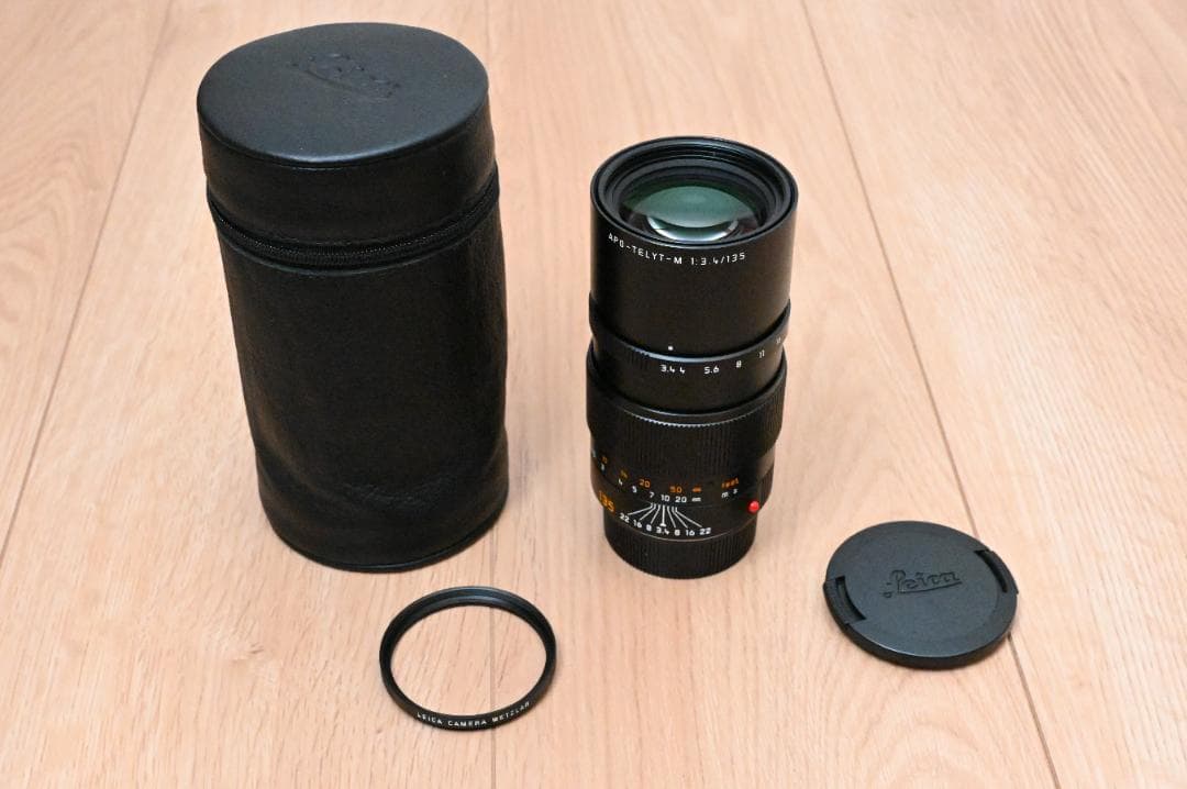 Leica Apo-telyt-m f3.4/135mm（現行品）