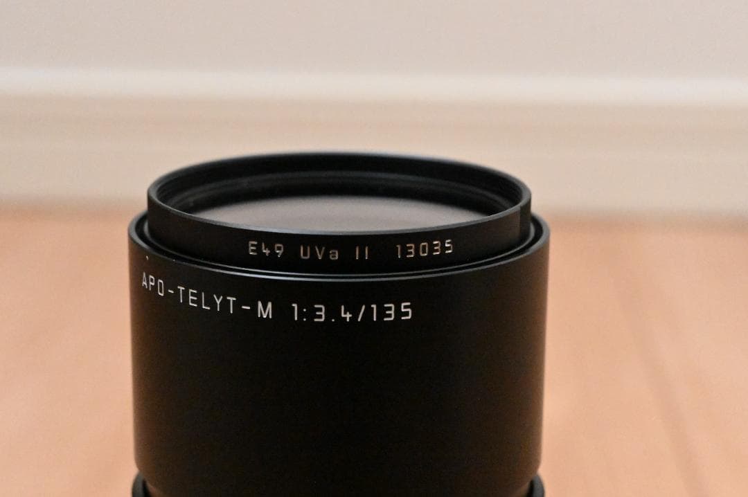 Leica Apo-telyt-m f3.4/135mm（現行品）