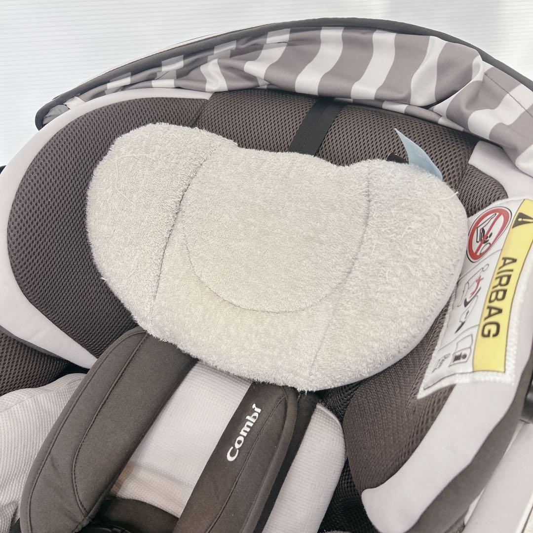 コンビ クルムーブスマート isofix エJK-550 灰色　スースーファン付