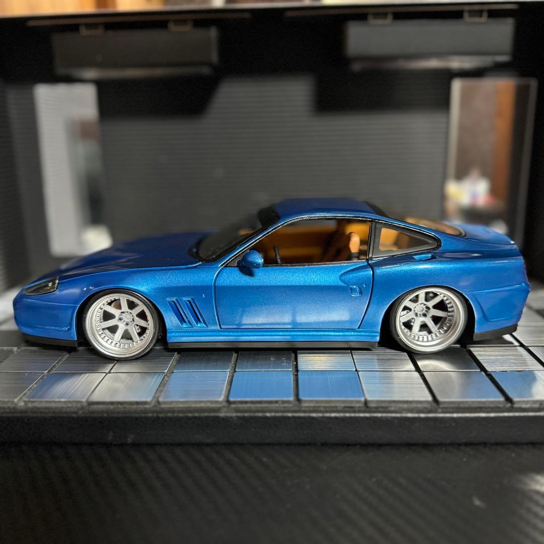 ホットウィール 1/18 フェラーリ 575MM (カスタム仕様)