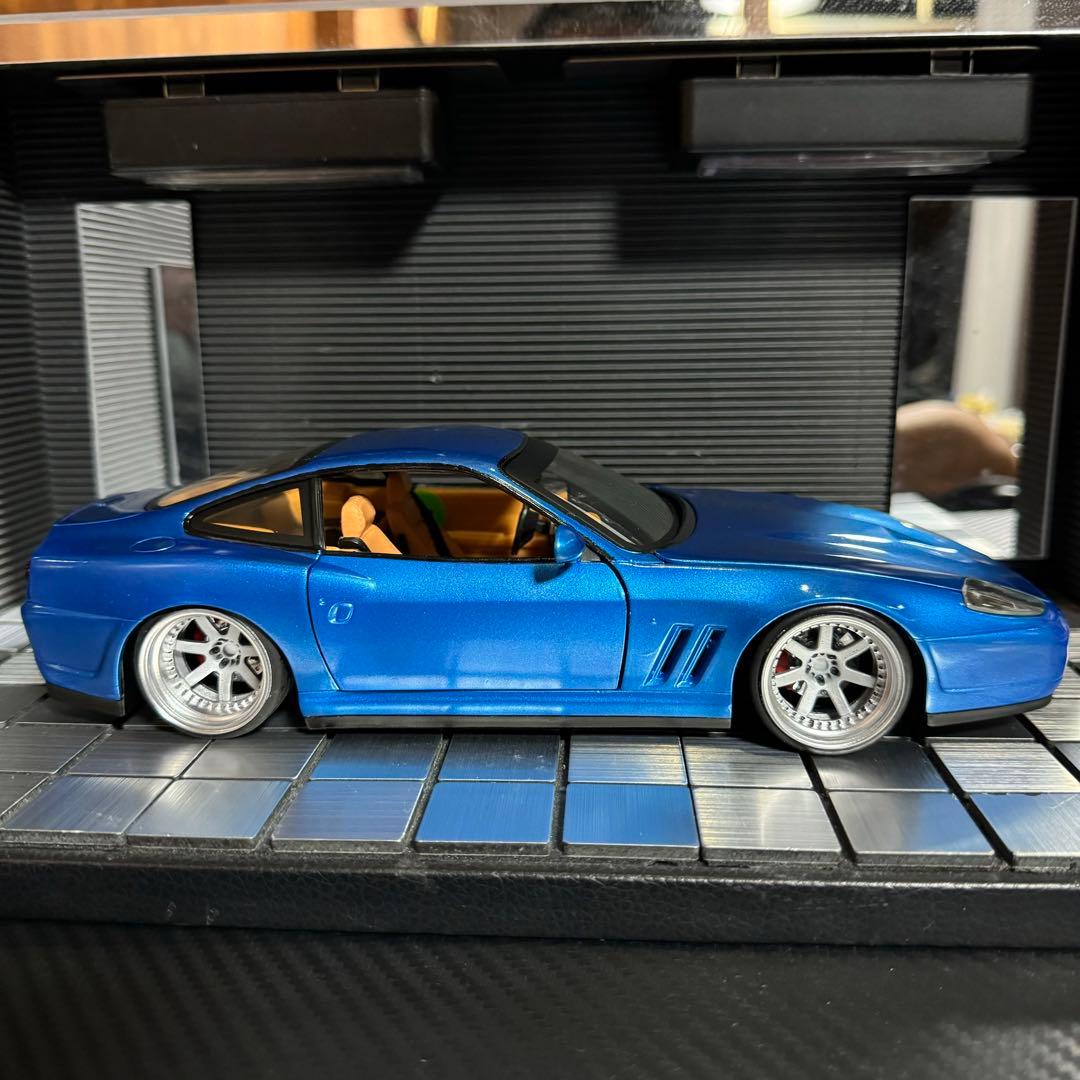 ホットウィール 1/18 フェラーリ 575MM (カスタム仕様)