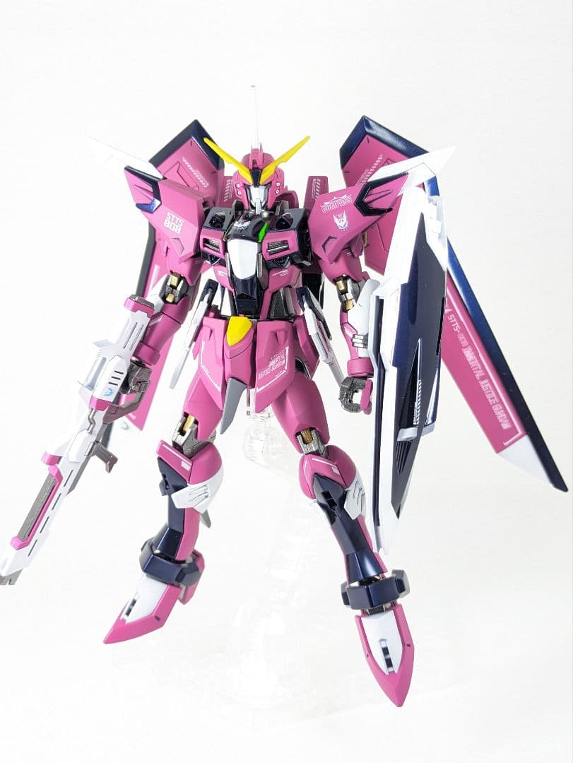 HG　イモータルジャスティスガンダム　全塗装　完成品