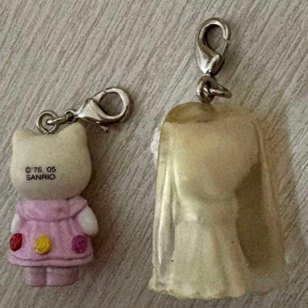 キティ　チャーム ウエディングドレス 2005年　レトロ　レア　サンリオ　根付け