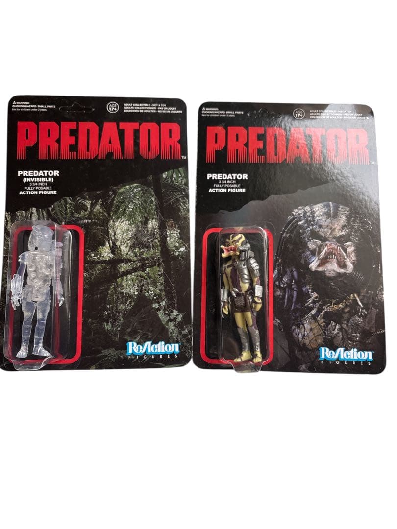 プレデター　リアクションフィギュア　廃盤　funko 2014 インビジブル