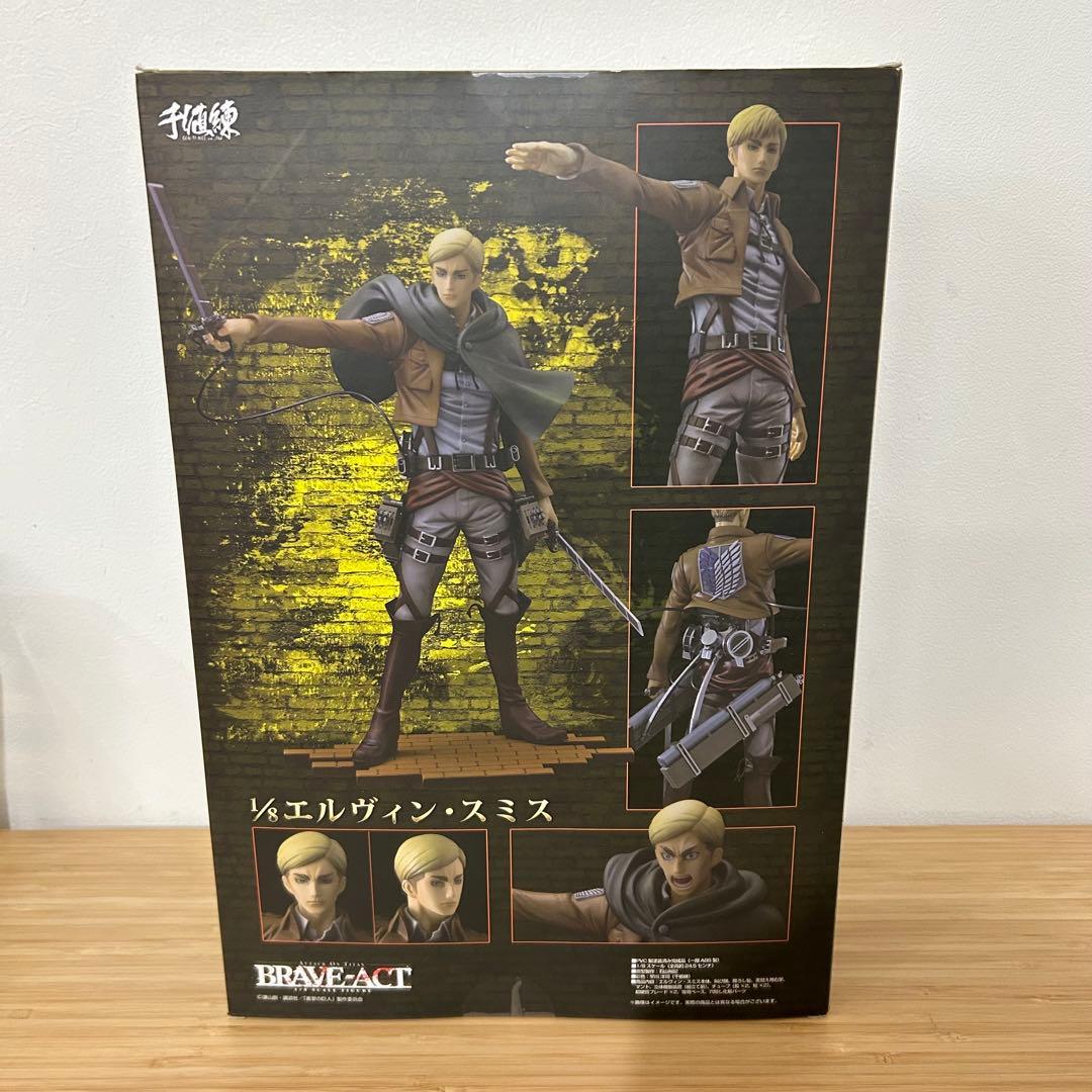 エルヴィン　1/8 フィギュア　千値練　BRAVE ACT　進撃の巨人