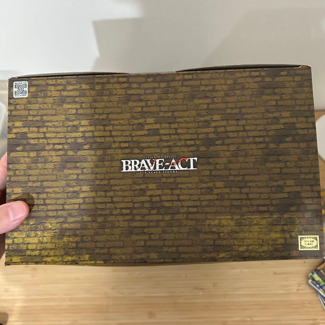 エルヴィン　1/8 フィギュア　千値練　BRAVE ACT　進撃の巨人