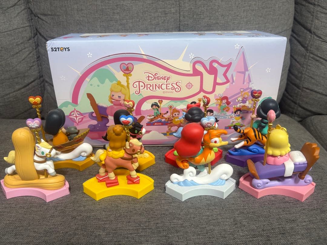 【8個セット】52TOYS ディズニープリンセス　フィギュア