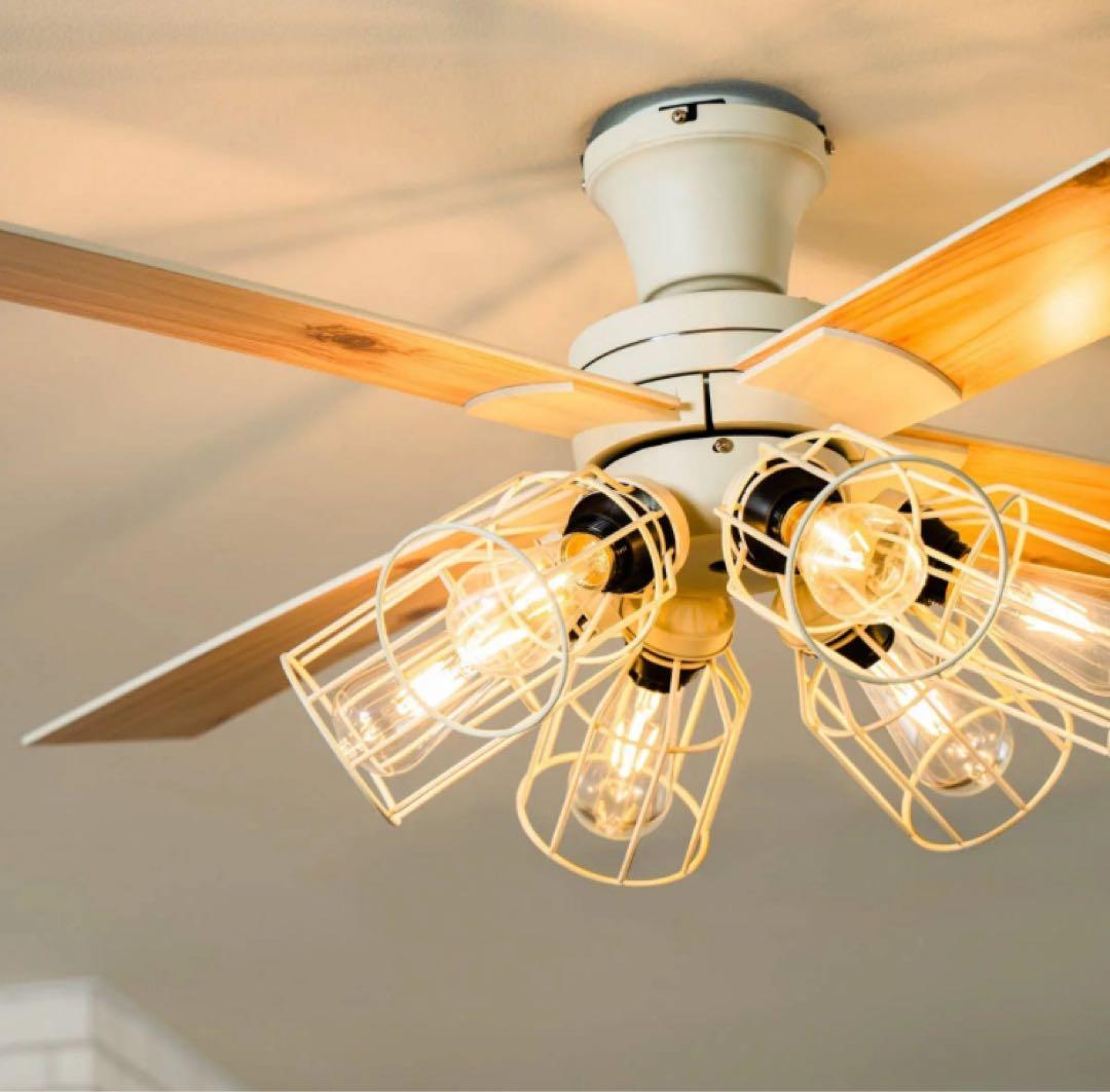 ★JE-CF048 シーリングファンライト リモコン付き