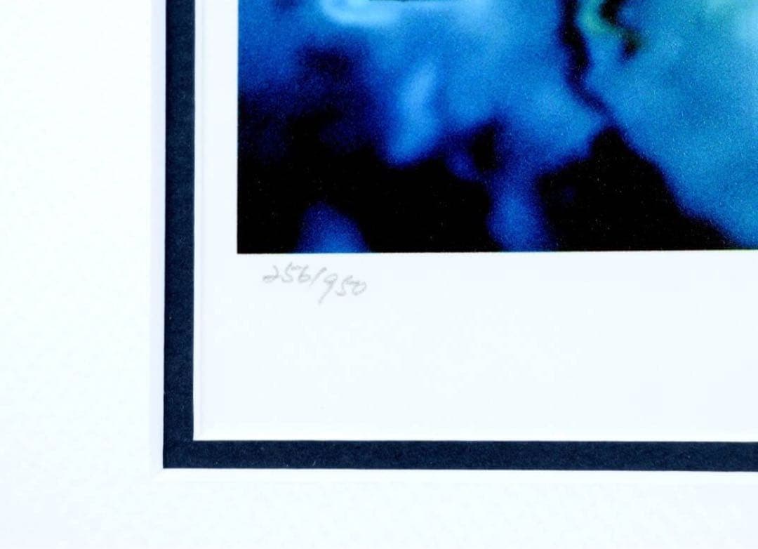 藤城清治 「蛍の線香花火」 シルクスクリーン 直筆サイン