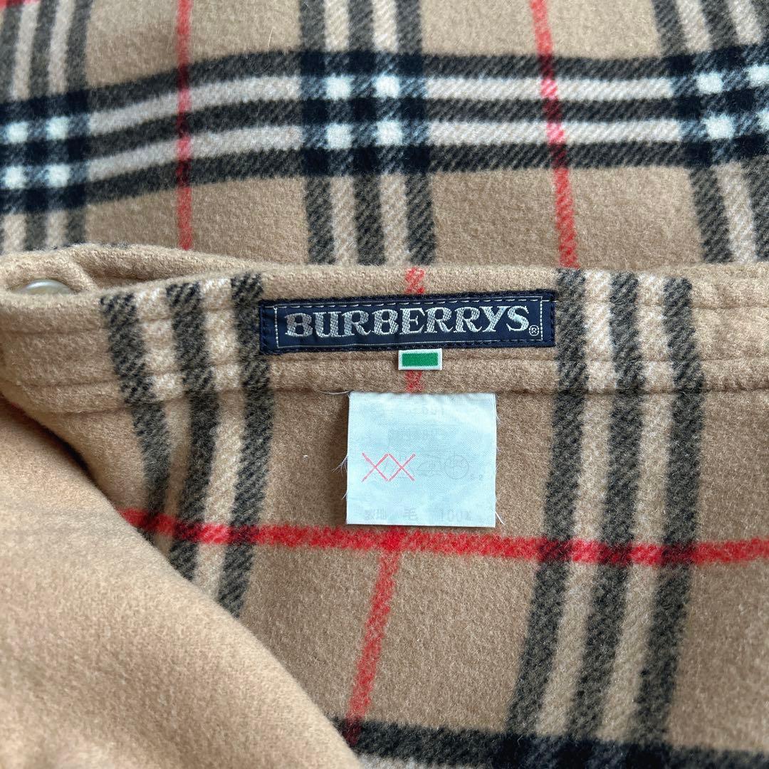 美品✨　バーバリー　スカート　ノバチェック　ウール