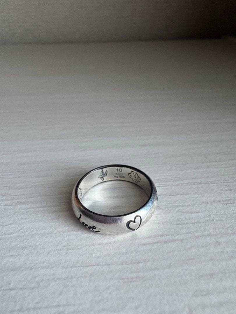 gucci blind for loveリング　10号