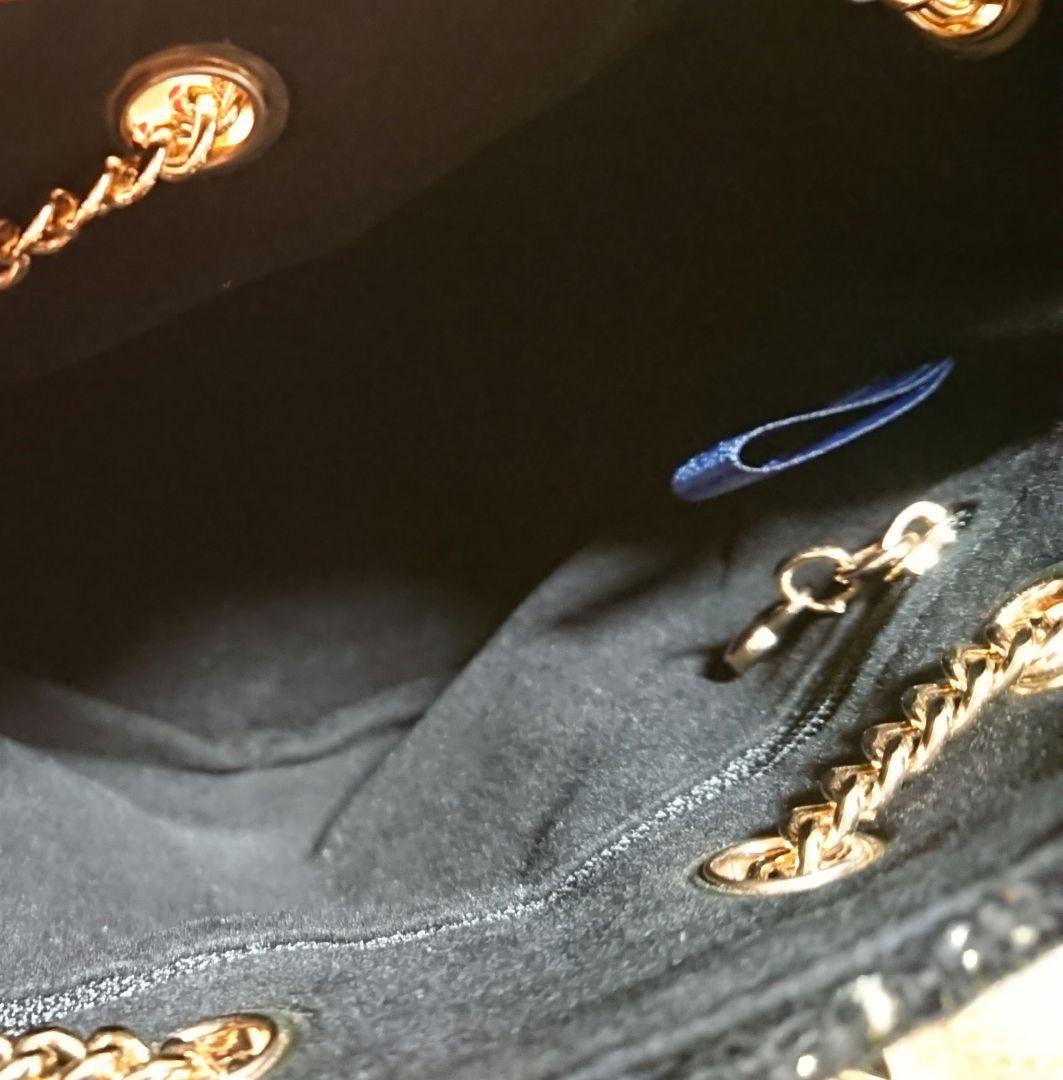 ☆CHANEL ブラック ツィード チェーン ショルダーバッグ☆