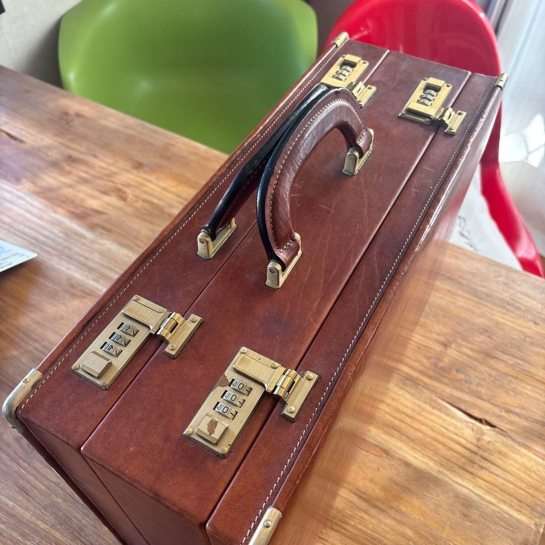 味わいのあるRALDO RAFFAレザーアタッシュケース イタリア製