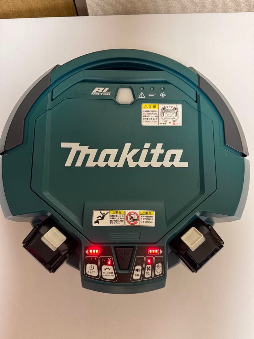 【早い者勝ち】マキタ 掃除機 ロボットクリーナ RC200DZ バッテリ2個付