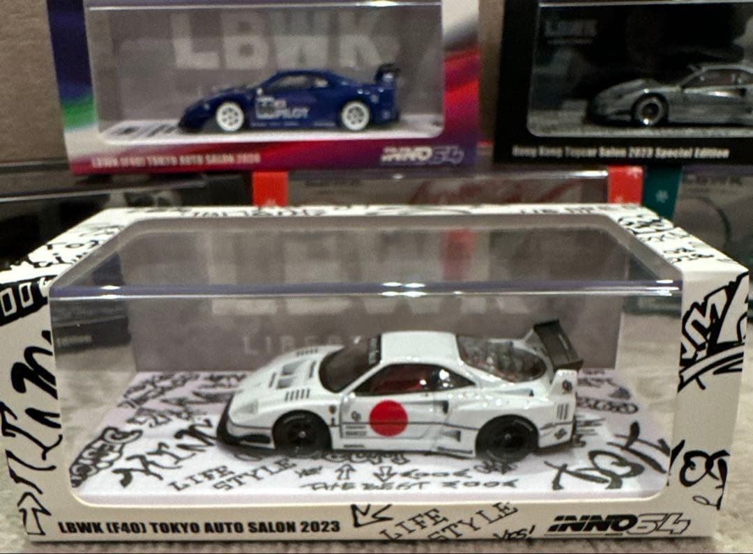 LBWK F40 2023・2024・特別版ミニカー6台セット