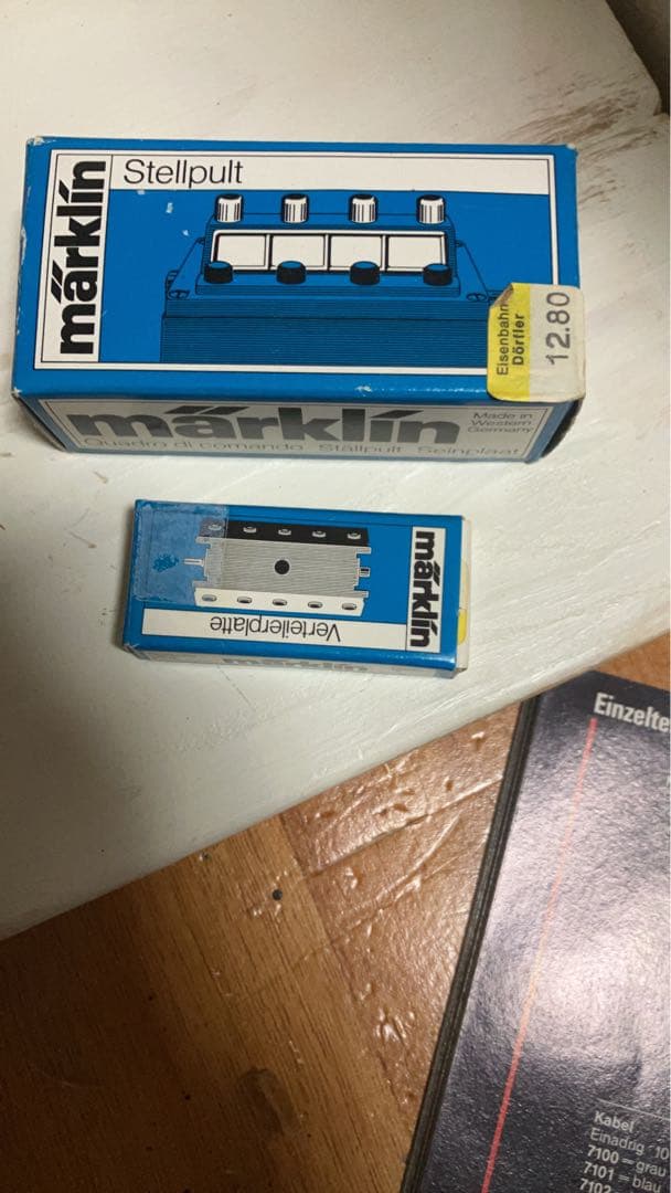 メルクリン　Zゲージ一式　動作確認済み　欧州鉄道模型パンフレット多数付き