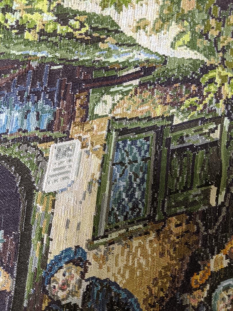 ヨーロッパ式刺繍絵タペストリー: The Violinist