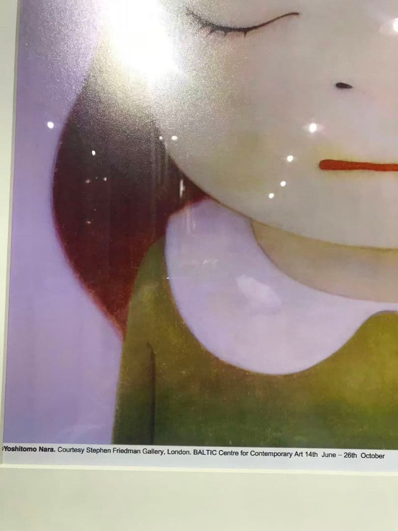 奈良美智 ポスター 2枚 Eyes Open & Eyes Closed