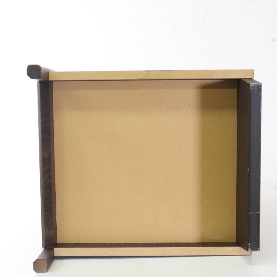 2の2カリモク家具 ナイトテーブル AU8450MK オーク材 コンセント日本製