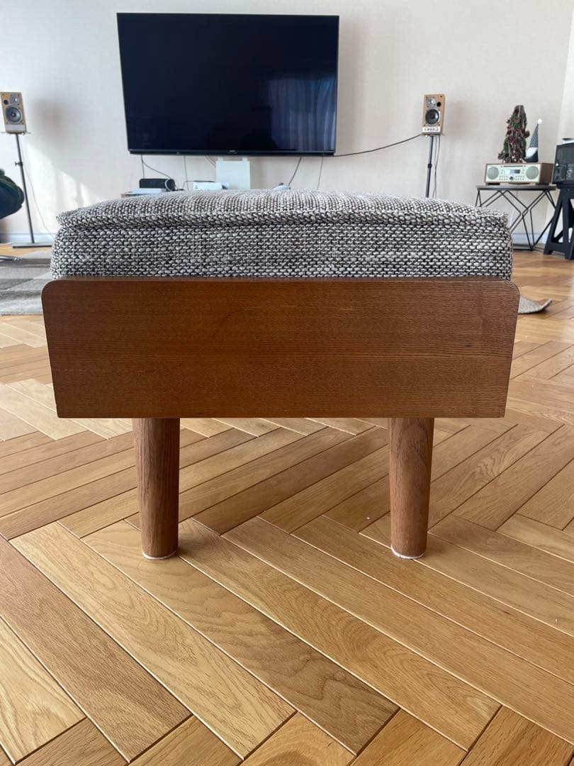 unico ウニコ ALBERO アルベロ オットマン ウォールナットカラー