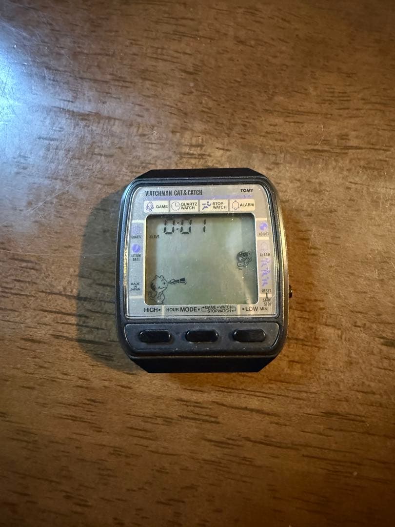 TOMY WATCHMAN CAT & CATCH 本体のみ　動作確認電池交換済