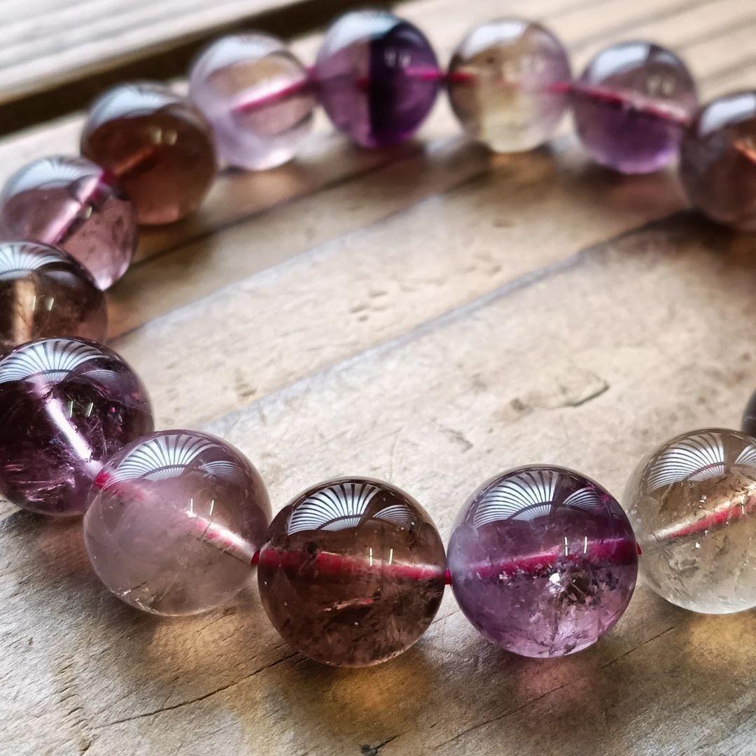 魔法陣の4（マジックフォー）のブレスレット スーパーセブン アメトリン シトリン