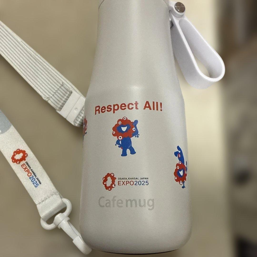 万博 スタッフ支給 非売品グッズ3点セット｜水筒・バッジ・ネックストラップ