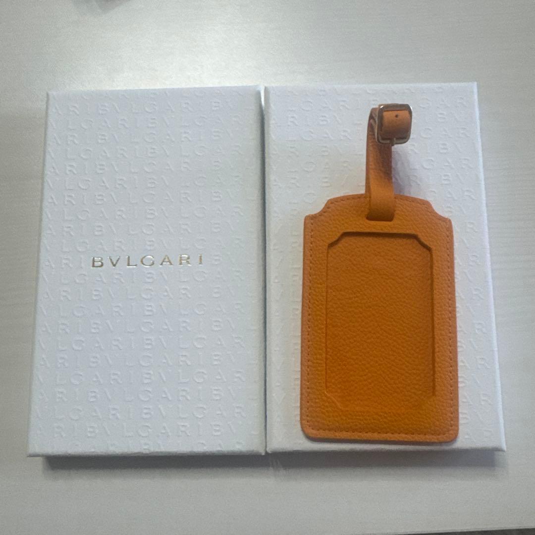 BVLGARI ブルガリ ネームタグ ラゲッジタグ 非売品 新品