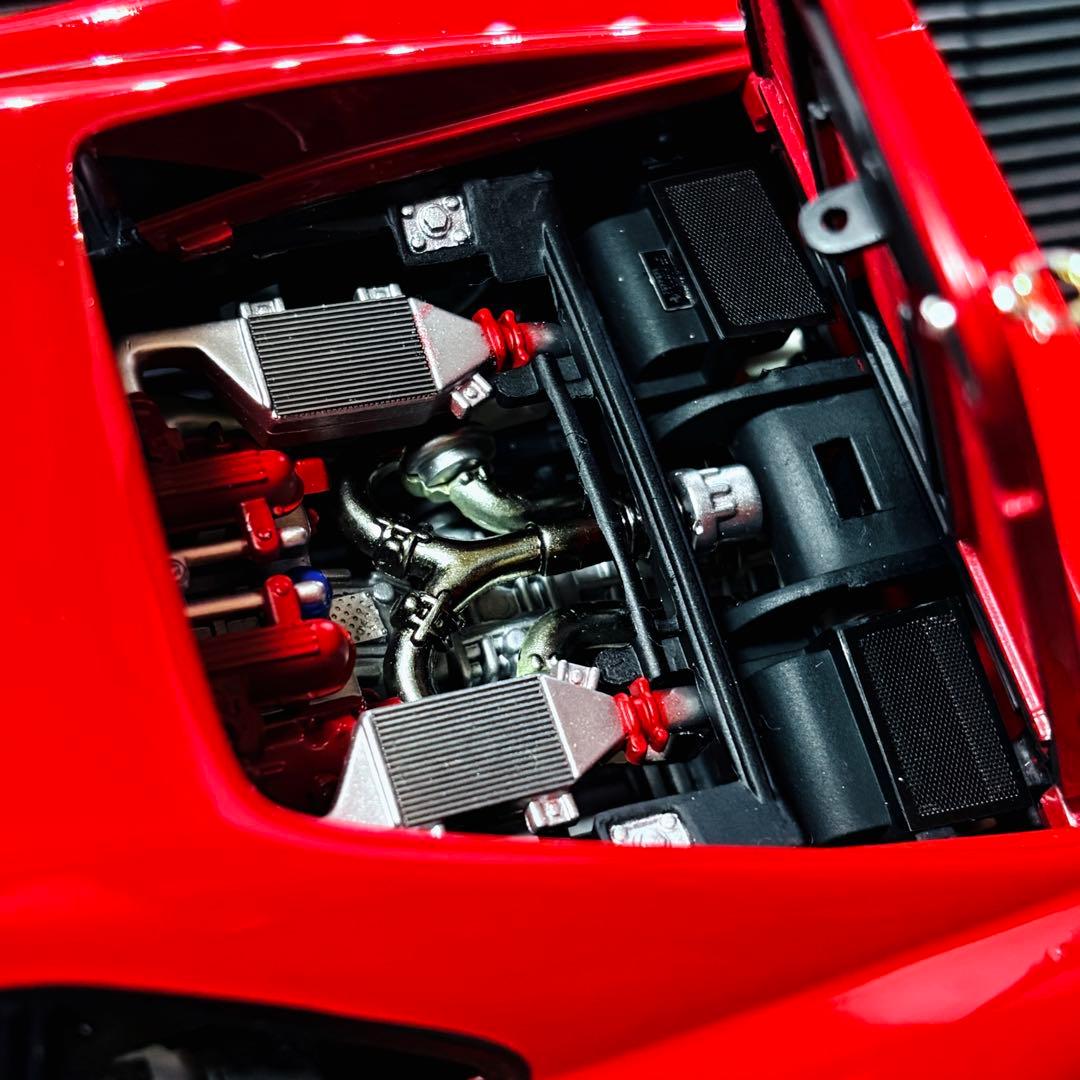 ワンオフカスタム 1/18 Mattel Elite フェラーリ 288 GTO