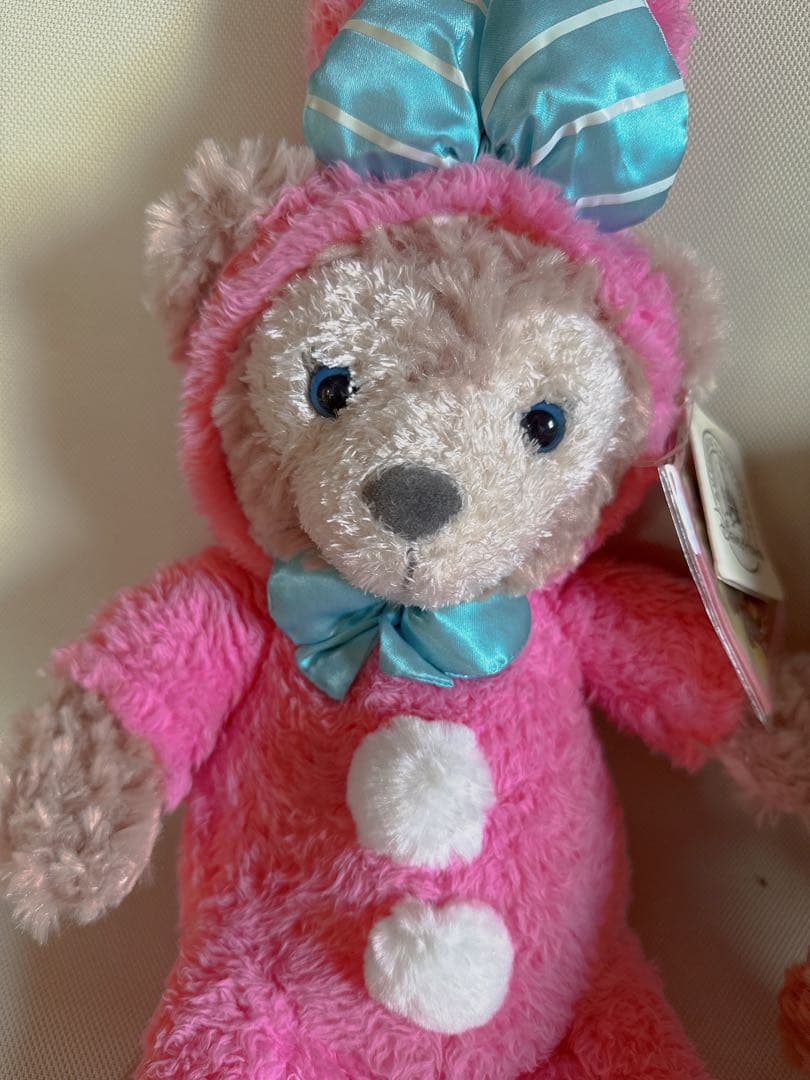 ダッフィー シェリーメイ ウサギコスチュームぬいぐるみセット