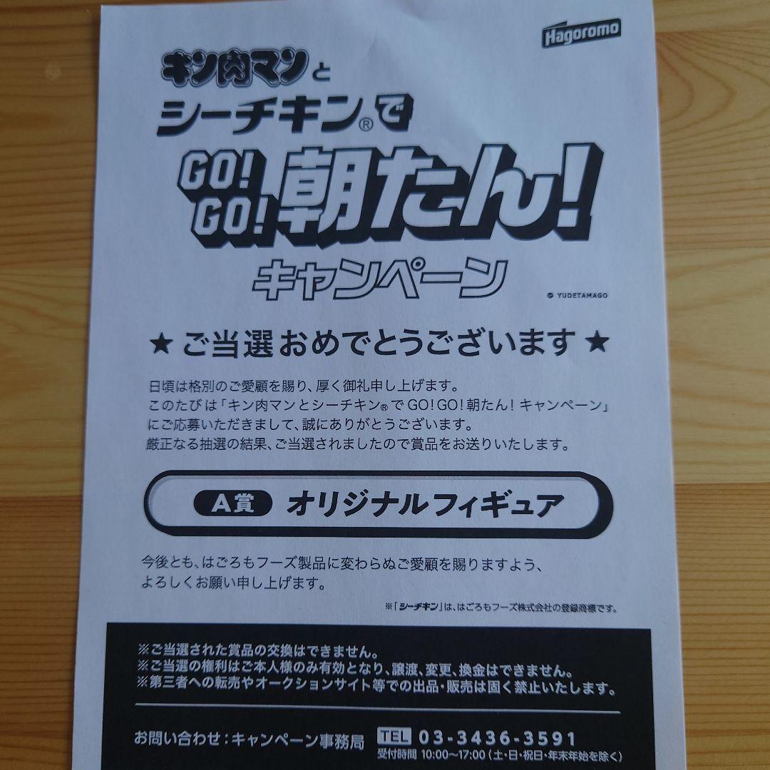【限定100体】当選品　キン肉マンソルジャー　はごろもオリジナルフィギュア