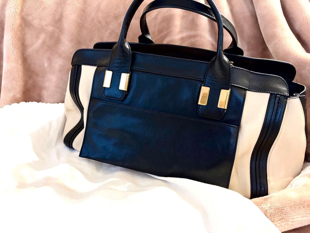 【美品】 値下げ Chloe クロエ Alice アリス ハンドバッグ 2way