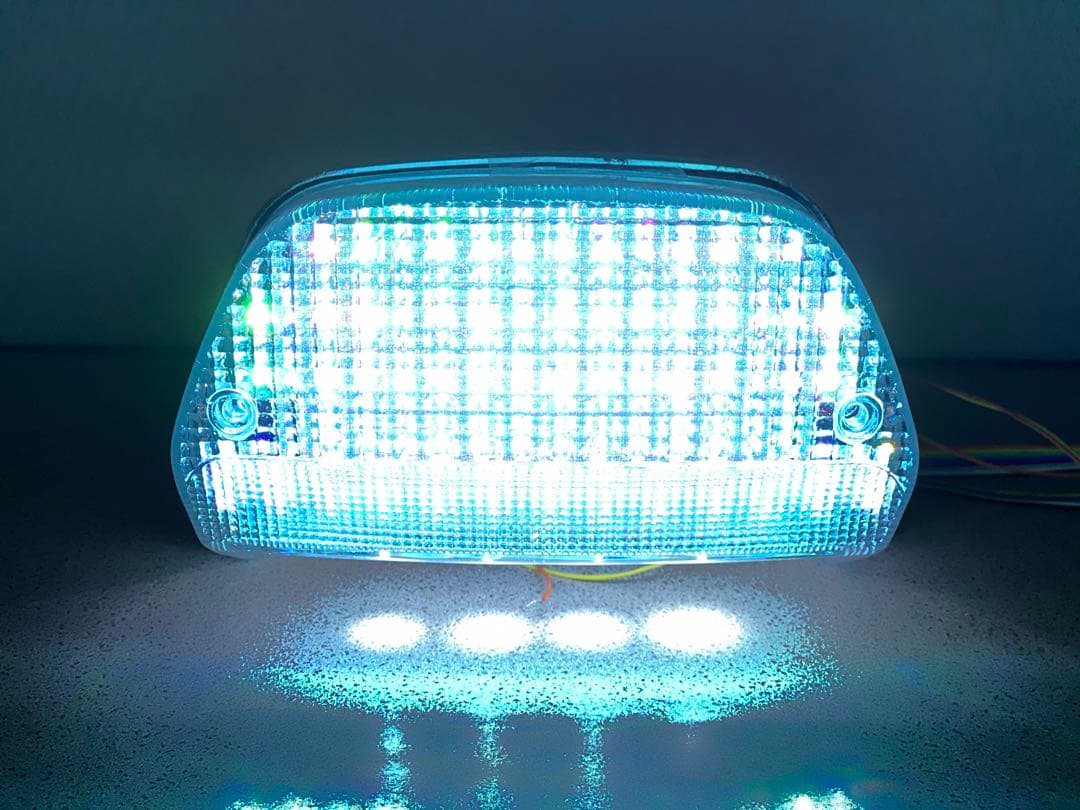 RGB ゼファー400X☆テールランプLEDユニット☆超爆光57発!