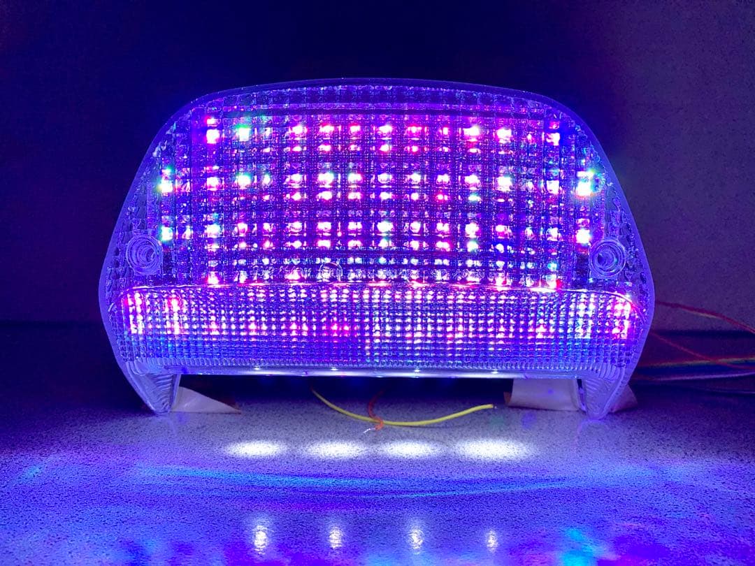 RGB ゼファー400X☆テールランプLEDユニット☆超爆光57発!