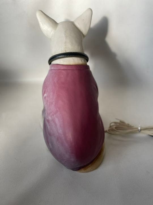 ブルテリア インテリア照明 間接照明 常夜灯 ファッションライト 希少 中古品