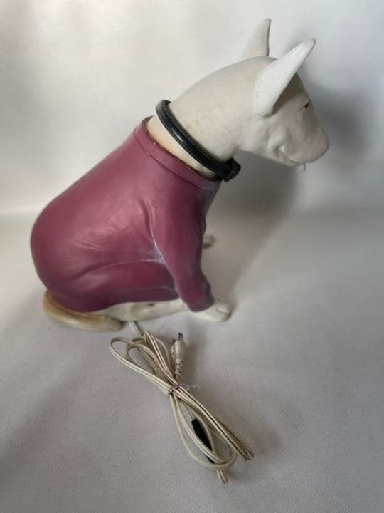 ブルテリア インテリア照明 間接照明 常夜灯 ファッションライト 希少 中古品