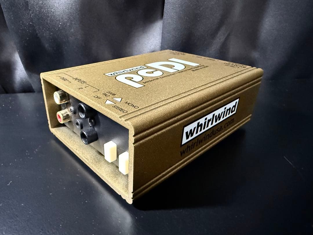 whirlwind pcDI ステレオダイレクトボックス