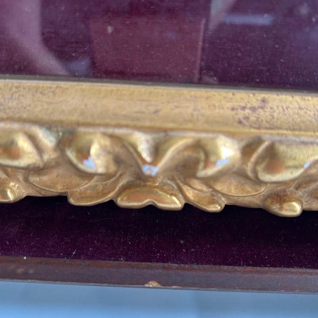 杉浦隆 海の風景 油彩画 金色フレーム 額装 インテリア